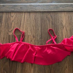 off the shoulder bikini top